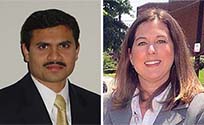 Dr. Salil Desai (left) and Dr. Kelly Graves (right)