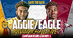 Aggie/Eagle Giving Challenge Kicks Off on Nov. 1