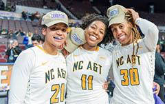 Ladies First! A&T Women’s Basketball Wins MEAC Title 
