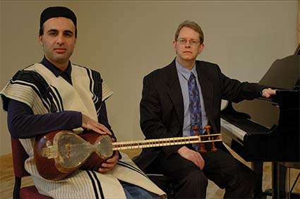 Drs. Mahour Mellat Parast and Ken Hoppmann World Music Performers