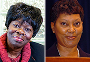 E. Albertina McGirt (left) and Sharon S. Mitchell (right)