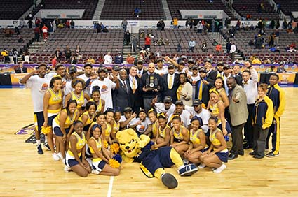 N.C. A&T Aggies men’s basketball team
