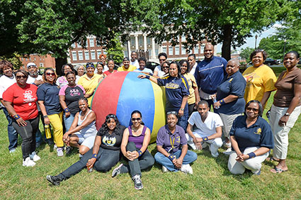Photo: University Relations/Charles E. Watkins - Staff Fun Day