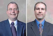 Dr. Jeffrey A Edwards (left) and Dr. Mark L. Burkey (right) 