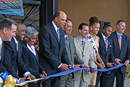Aggie Skybox Ribbon Cutting