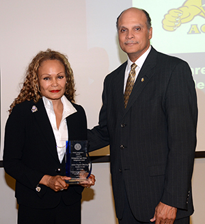 Janice Bryant Howroyd  and Chancellor Martin