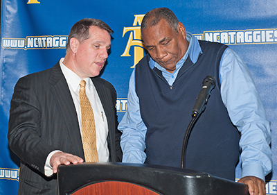 Rod Broadway and AD Earl Hilton