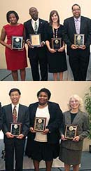 Top Left to right: Dr. Stephanie Luster-Teasley, Dr. Stephen McCarry-Henderson, Mrs. Anna R. Reaves, Dr. Gregory Goins / Bottom Left to Right: Dr. Guochen Yang, Dr. Lisa A. Owens-Jackson, Dr. Joanne Sulek Utley 