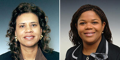 (left) Dr. Miriam Wagner/(right) Dr. Tyra Whittaker 