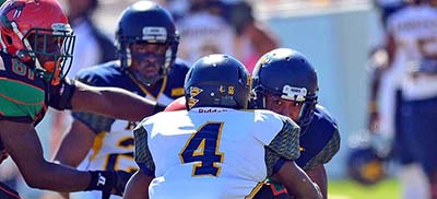 A&T football team vs Florida A&M