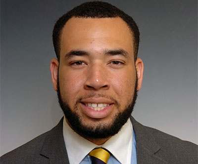 Dorian Davis, elected president of the student government association (SGA).