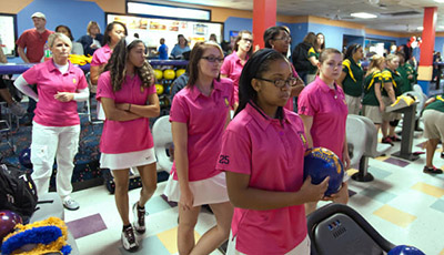 North Carolina A&T State University women’s bowling team