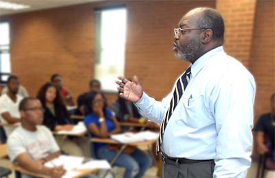 Dr. James Mayes Political science lecture