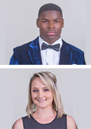 Tarik Cohen (top) and Emily Strombeck (bottom)  