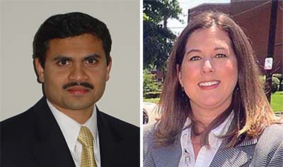 Dr. Salil Desai (left) and Dr. Kelly Graves (right)