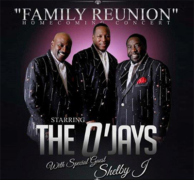 O’Jays to Headline N.C. A&T Alumni Homecoming Concert