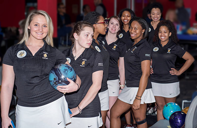 The North Carolina A&T bowling team