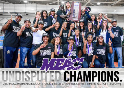 Women’s Track Undisputed MEAC Champions