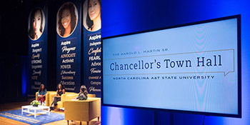
Fall Chancellor’s Town Hall at N.C. A&T Scores Big; Topics Hit Home with Young Women