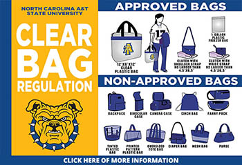 Clear Bag Regulation for Athletic Venues