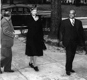Bluford Library Archives: The President and The First Lady: When Eleanor Roosevelt Toured the Campus with Dr. F. D. Bluford