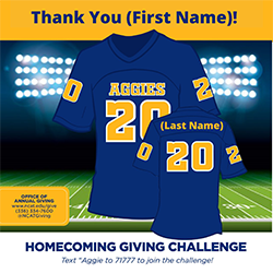 Homecoming Giving Challenge