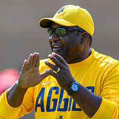 Football Coach Sam Washington