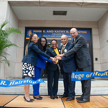 John R. and Kathy R. Hairston College Naming