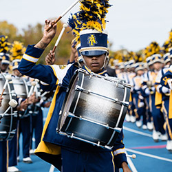 Blue and Gold Marching Machine