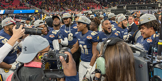 N.C. A&T Post game