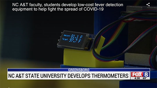 NCAT State University Develops Thermometers