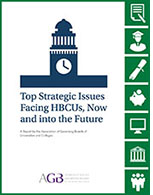 Top Strategic Issues Facing HBCUs, Now and into the Future