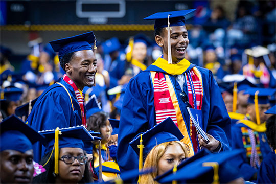 commencement at NCAT