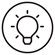 Trendline icon: Light bulb